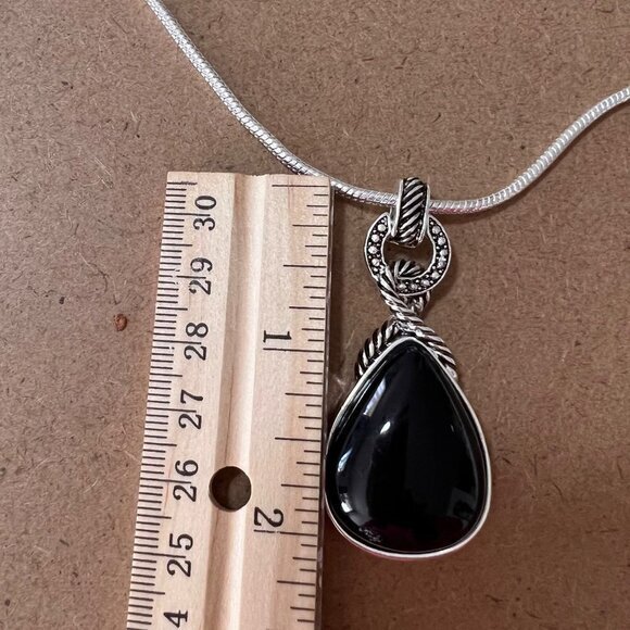 VINTAGE NAPIER Necklace and earrings set 18‎ in ext. 3.25 in - Picture 5 of 9